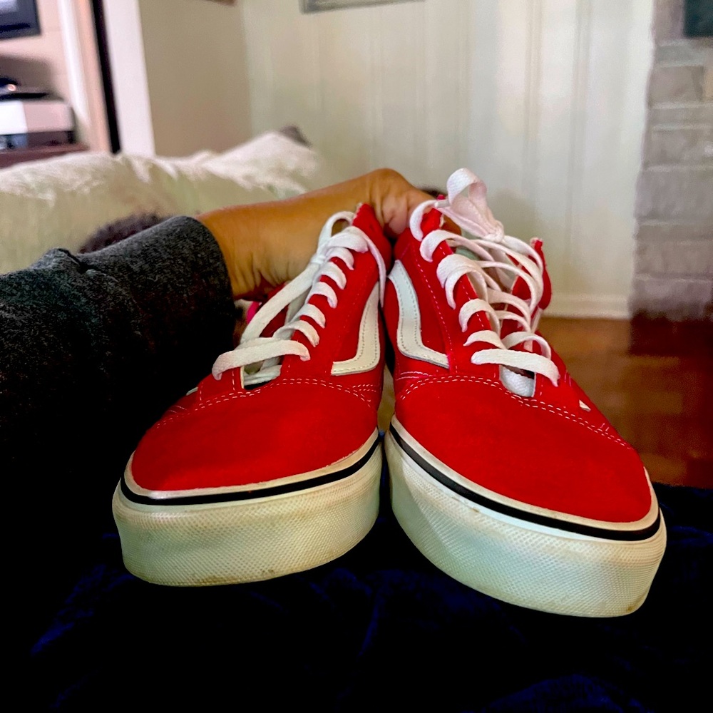 3 Pair of Vans, size 10.